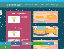 Tablet Screenshot of filmesquevoam.com.br